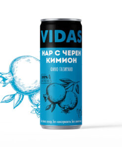 Фино Газирана Напитка Нар с Черен Кимион Vidas 250 мл