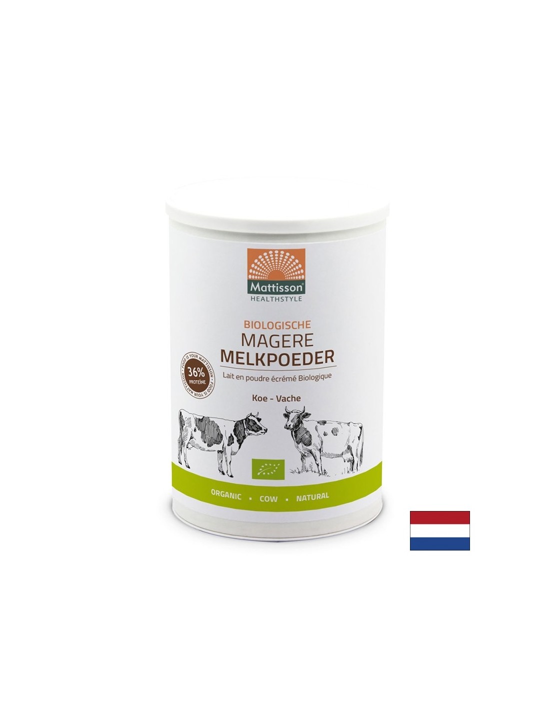 Обезмаслено мляко Био 450 g прах - Image 2