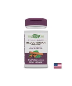 Alternative view of Blood Sugar Блад Шугар – контрол върху кръвната захар, 90 капсули Nature’s Way