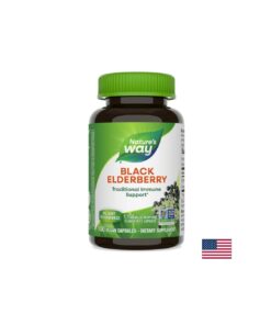 Alternative view of Black Elderberry/ Черен Бъз (плод и цвят) 575 mg х 100 капсули Nature’s Way