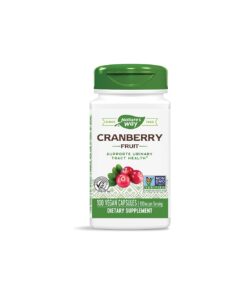 Alternative view of Cranberry Fruit/ Червена боровинка (плод) 465 mg х 100 капсули Nature’s Way