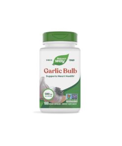 Alternative view of Garlic Bulb/ Чесън (луковица) 580 mg х 100 капсули Nature’s Way