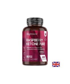 Горене на мазнини - Малинови кетони, 1200 mg х180 капсули Weight Worl