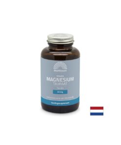 Грижа за мускулите и сърцето - Магнезий (таурат), 120 капсули Mattisson Healthstyle