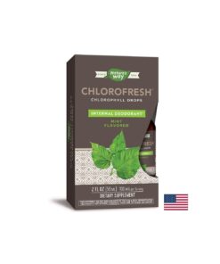 Alternative view of Chlorofresh® Chlorophyll Drops/ Хлорофреш® Хлорофил Капки х 59 ml (без алкохол) с ментов вкус Nature’s Way