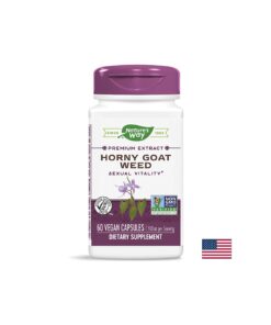 Horny Goat Weed/ Епимедиум 500 mg х 60 капсули Nature’s Way