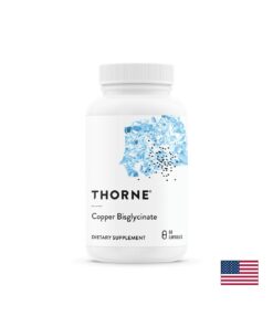 Мед (бисглицинат) - антиоксидантна и имунна защита - Copper, 2 mg, 60 капсули Thorne