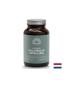 Имунитет, супер антиоксидант - Хлорела и Спирулина, 500 mg x 240 таблетки Mattisson Healthstyle