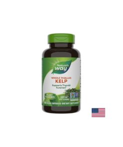 Kelp Whole Thallus/ Келп / Кафяви водорасли 600 mg x 180 капсули Nature’s Way