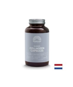 Колаген (тип 1) с калций, магнезий, МСМ, витамин C и хиалуронова киселина - Runder Collagen Peptan, 180 капсули Mattisson Healthstyle