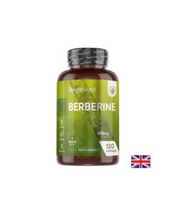 Контрол на кръвната захар и холестерола - Берберин, 500 mg х 120 капсули
