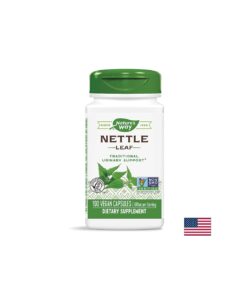 Alternative view of Nettle Leaf - Коприва (лист) - диуретик и детоксикатор, 435 mg, 100 капсули Nature’s Way