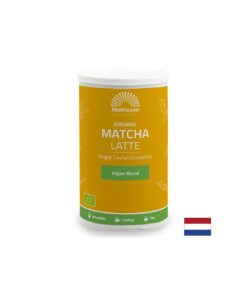 Alternative view of Лате с матча, джинджифил и цейлонска канела Био, 140 g прах Mattisson Healthstyle
