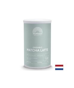 Лате с матча, джинджифил и цейлонска канела Био, 140 g прах Mattisson Healthstyle