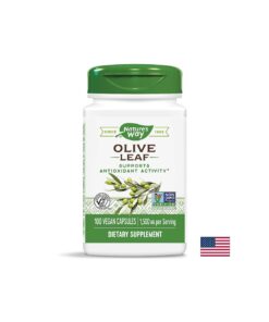 Alternative view of Olive Leaf/ Маслина (лист) 500 mg х 100 капсули Nature’s Way