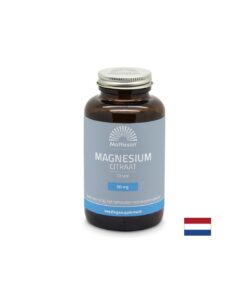 Сърдечна, нервна и мускулна функция - Магнезий (цитрат), 180 капсули Mattisson Healthstyle