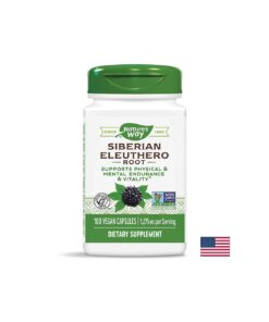 Alternative view of Siberian Eleuthero Root/ Женшен сибирски (корен) 425 mg х 100 капсули Nature’s Way