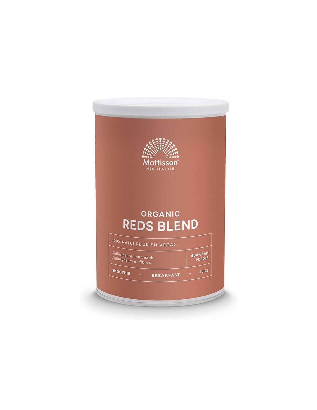 Зеленчуково-плодова смес за смути Био Reds Blend Powder 400 g