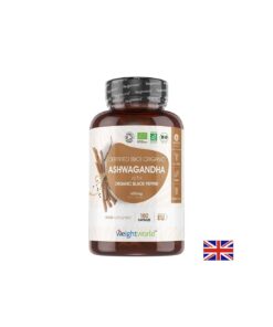 Ашваганда 600 mg + Черен пипер – Стрес, тревожност и психическа устойчивост, 180 капсули
