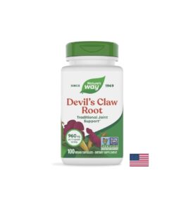 Devil`s Claw Secondary Root/ Дяволски нокът (корен) 480 mg х 100 капсули Nature’s Way