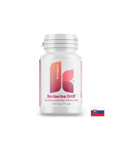 Дихидроберберин 222 mg + L-теанин 200 mg и Хром Кръвна захар и метаболитен баланс 60 капсули