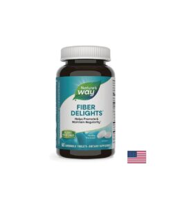 Alternative view of Fiber Delights - Микс от фибри за отслабване и детоксикация, 60 дъвчащи таблетки Nature’s Way