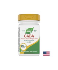 ГАБА Спокоен сън и баланс на нервната система 250 mg, 60 капсули