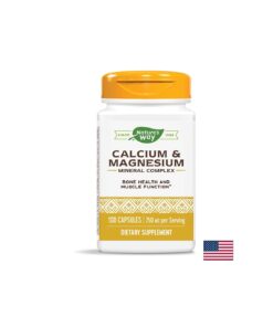 Alternative view of Calcium & Magnesium/ Калций & Магнезий х 100 капсули Nature’s Way