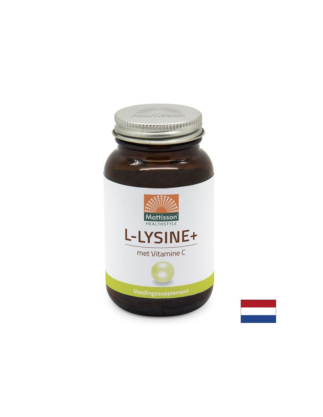 Херпес симплекс, кости и стави - Л-Лизин + Витамин С, 90 капсули Mattisson Healthstyle - Image 2