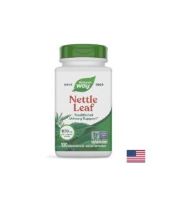 Nettle Leaf - Коприва (лист) - диуретик и детоксикатор, 435 mg, 100 капсули Nature’s Way