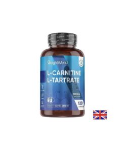 L-Карнитин 1000 mg – Енергия, метаболизъм и контрол на теглото, 120 капсули