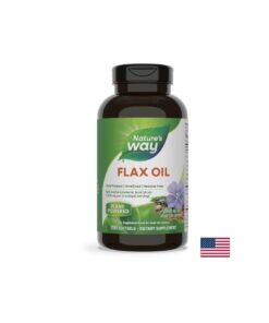 Flax Oil Max Strenght 57% ALA/ Ленено масло 1300 mg х 200 капсули Nature’s Way