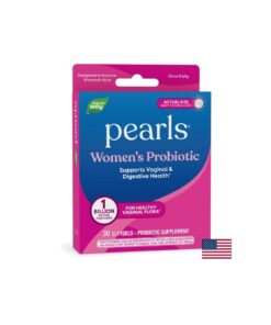 Pearls® Probiotic Women`s/ Пърлс® Пробиотик за жени 1 млрд. активни пробиотиици х 30 софтгел капсули