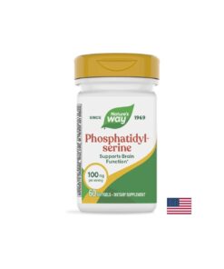 Phosphatidyl-Serine - Фосфатидил-серин - за здравето на мозъка - 100 mg, 60 софтгел капсули Nature’s Way