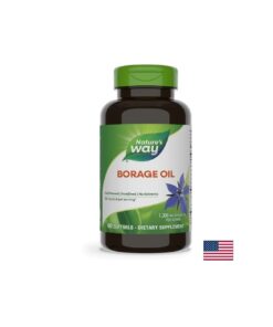 Borage Oil 23% GLA/ Пореч масло 1300 mg х 60 капсули Nature’s Way
