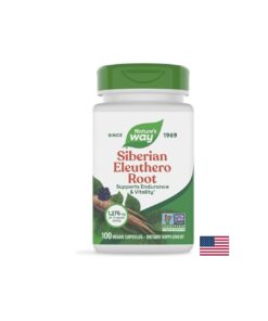 Siberian Eleuthero Root/ Женшен сибирски (корен) 425 mg х 100 капсули Nature’s Way