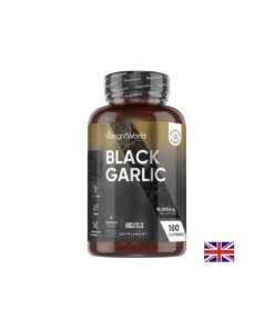 Здраве за сърцето - Черен чесън 750 mg, 180 капсули - Black Garlic