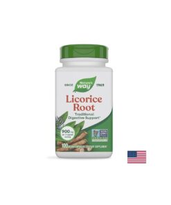 Licorice Root / Женско биле (корен) 450 mg х 100 капсули Nature’s Way
